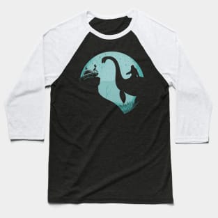 Bigfoot Loch Ness Monster Ufo Alien Baseball T-Shirt